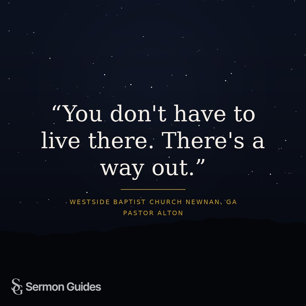 A quote graphic offering hope that people do not have to remain trapped in hurt or bitterness.