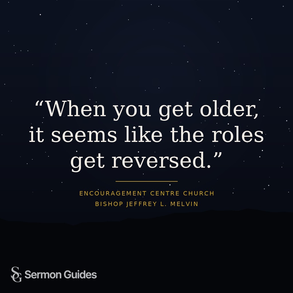 Quote graphic about how caregiving roles can change over time.
