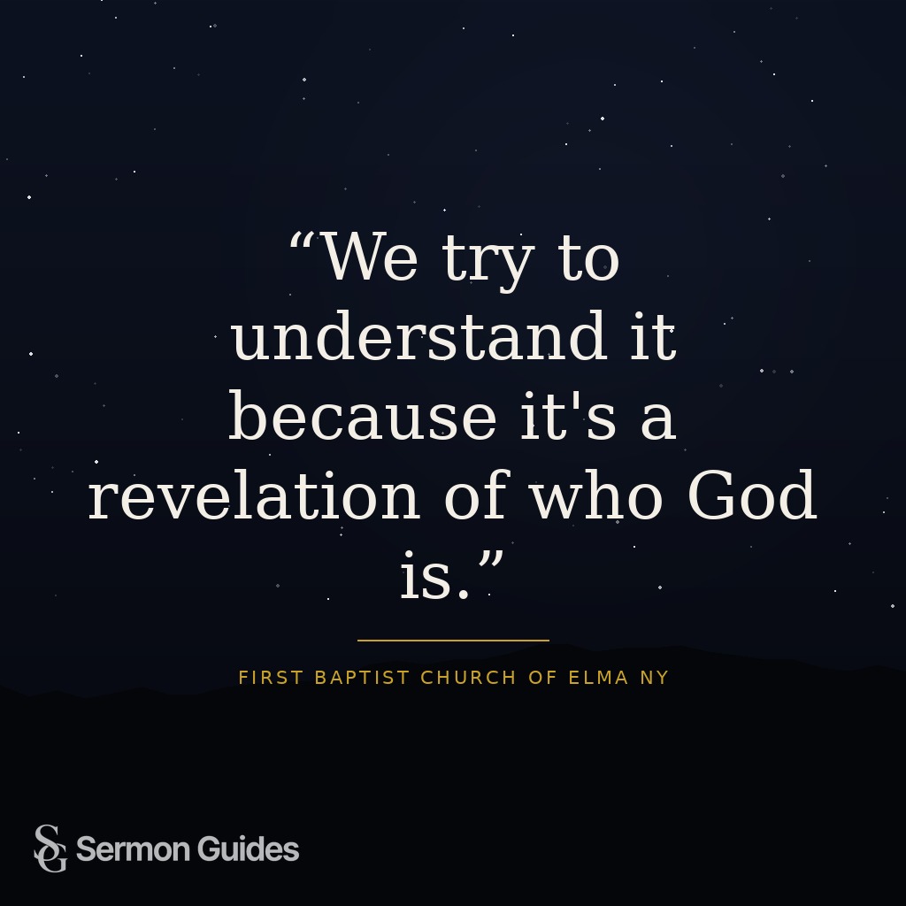 A quote graphic describing theology as a way to understand God's revelation of himself.