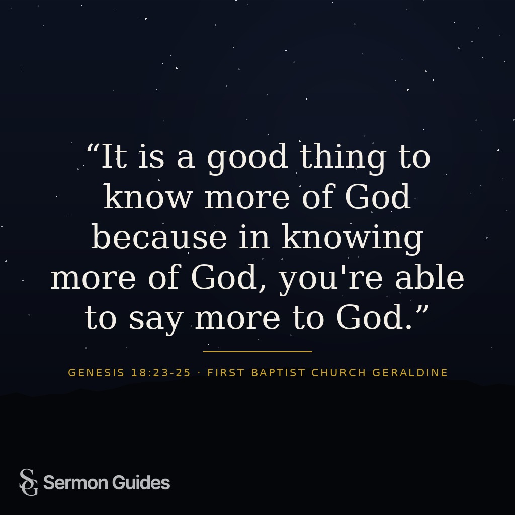 A quote graphic about knowing God more deeply through His Word and prayer.